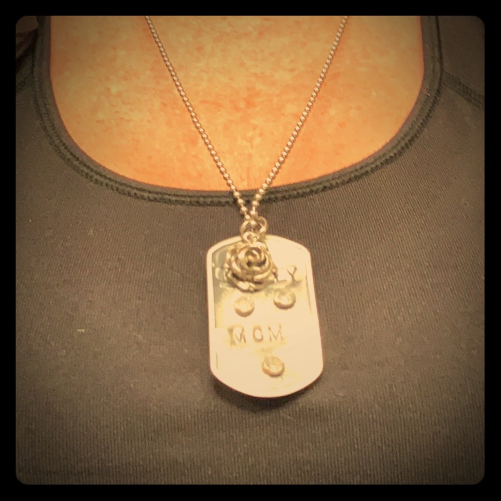 Hockey mom necklace